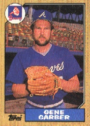 1987 Topps Baseball Cards      351     Gene Garber